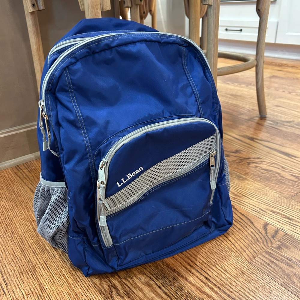 L.L. Bean Deluxe Pack, 37L, Royal Blue Backpack